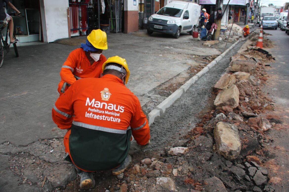 Prefeitura de Manaus abre processo seletivo com 320 vagas para pedreiros e serventes da Seminf