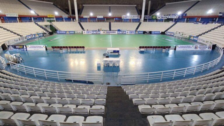Arena Amadeu Teixeira se prepara para receber Campeonato Brasileiro de Futsal