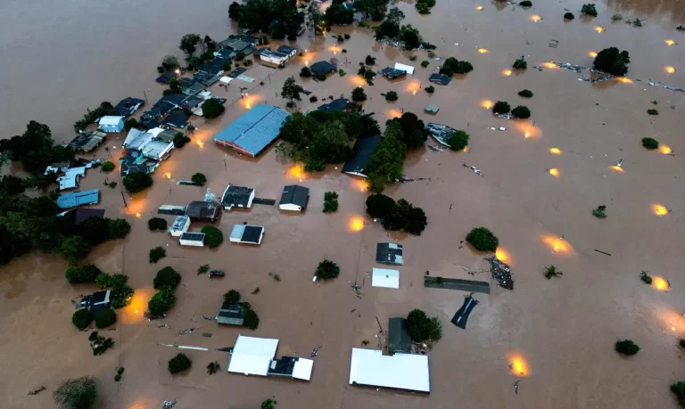Barragem se rompe e inundações no Rio Grande do Sul podem subir até 4m