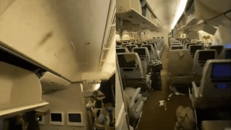 Turbulência em voo internacional deixa um passageiro morto e 30 feridos