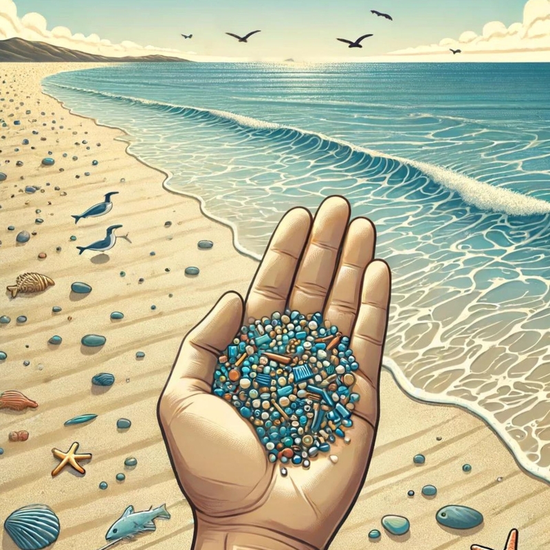 Microplásticos representam uma ameaça invisível aos ecossistemas aquáticos