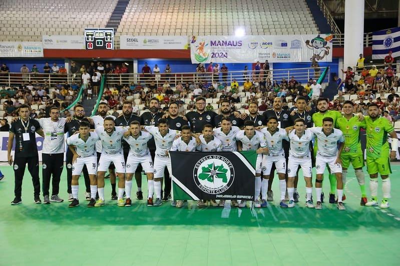 Com mais de 4 mil pessoas na arena Amadeu Teixeira, Estrela do Norte/Manaus Futsal empata com o Cruzeiro pelo Brasileiro