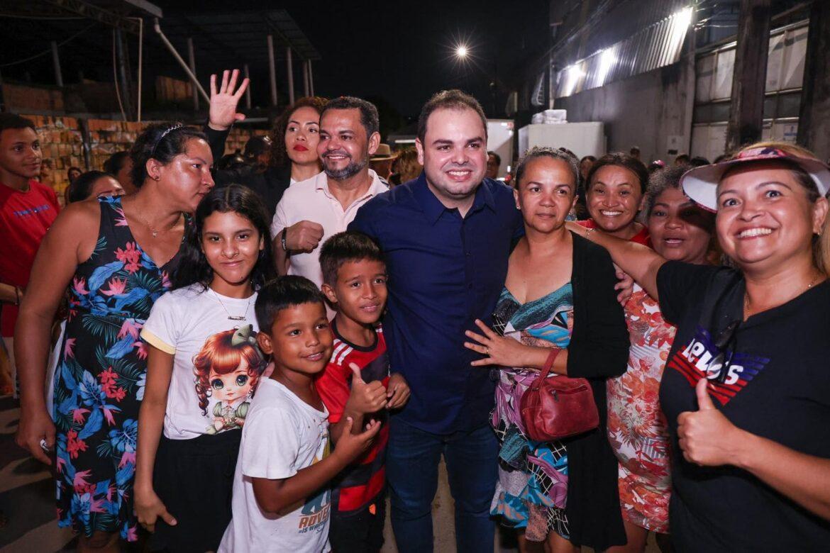 Roberto Cidade, pré-candidato à Prefeitura de Manaus, vai às zonas Oeste e Centro-Oeste firmar compromissos com a população