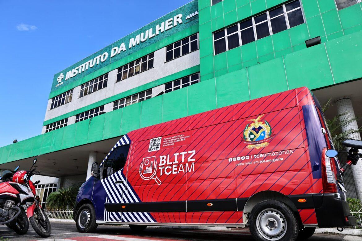 Blitz do TCE-AM realiza primeira inspeção em maternidade de Manaus