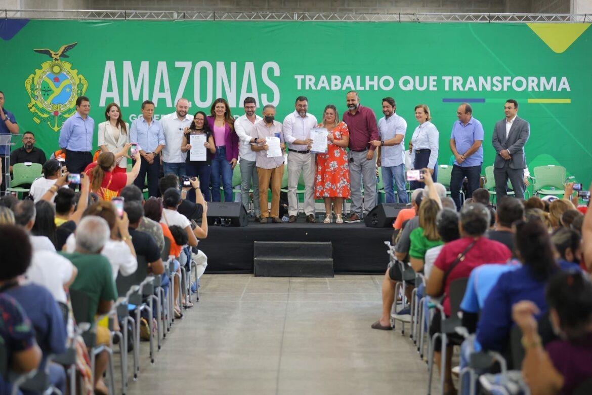 Em comemorações dos 59 anos da Suhab, governador Wilson Lima regulariza mais de 2,5 mil novas unidades habitacionais de Manaus