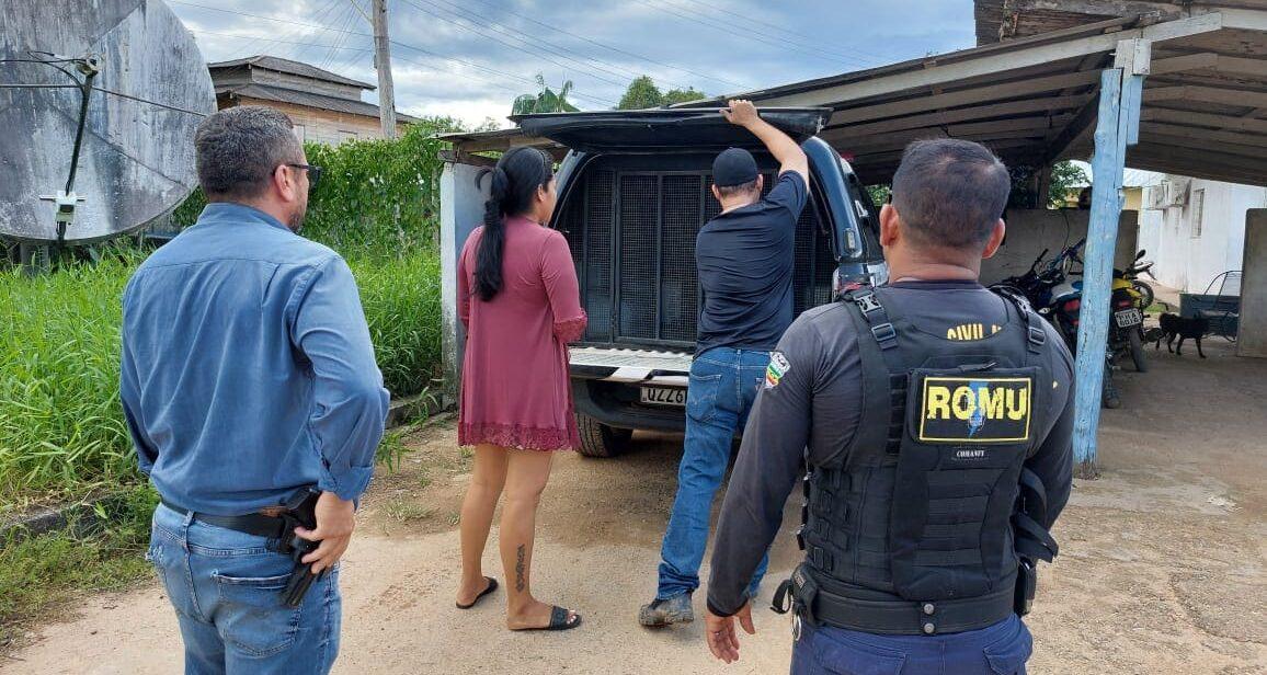 Polícia prende mulher com mais de 10 passagens por tráfico de drogas e associação criminosa em Alvarães