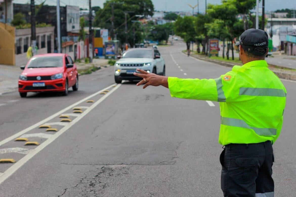 Prefeitura de Manaus realiza mudanças no trânsito e no transporte na avenida Álvaro Maia neste domingo