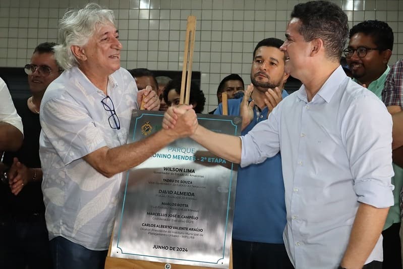 Prefeitura de Manaus inaugura segunda etapa do parque linear Amazonino Mendes