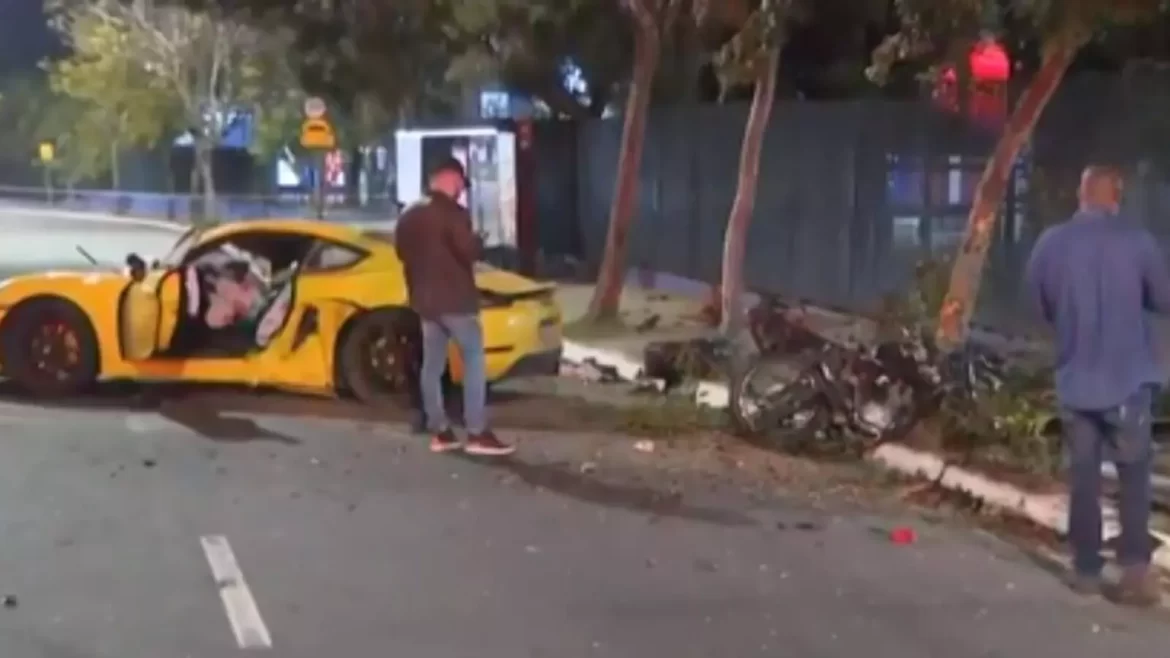 Motorista de Porsche atropela e mata motociclista após briga