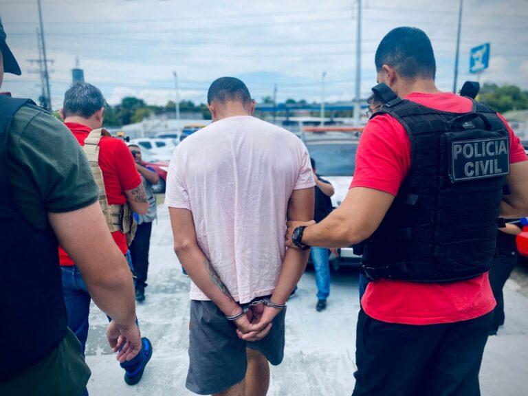 Polícia prende membro de grupo criminoso por dois homicídios ocorridos em Manaus
