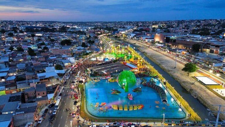 Prefeitura de Manaus inaugura parque Gigantes da Floresta para promover a alegria das crianças da capital