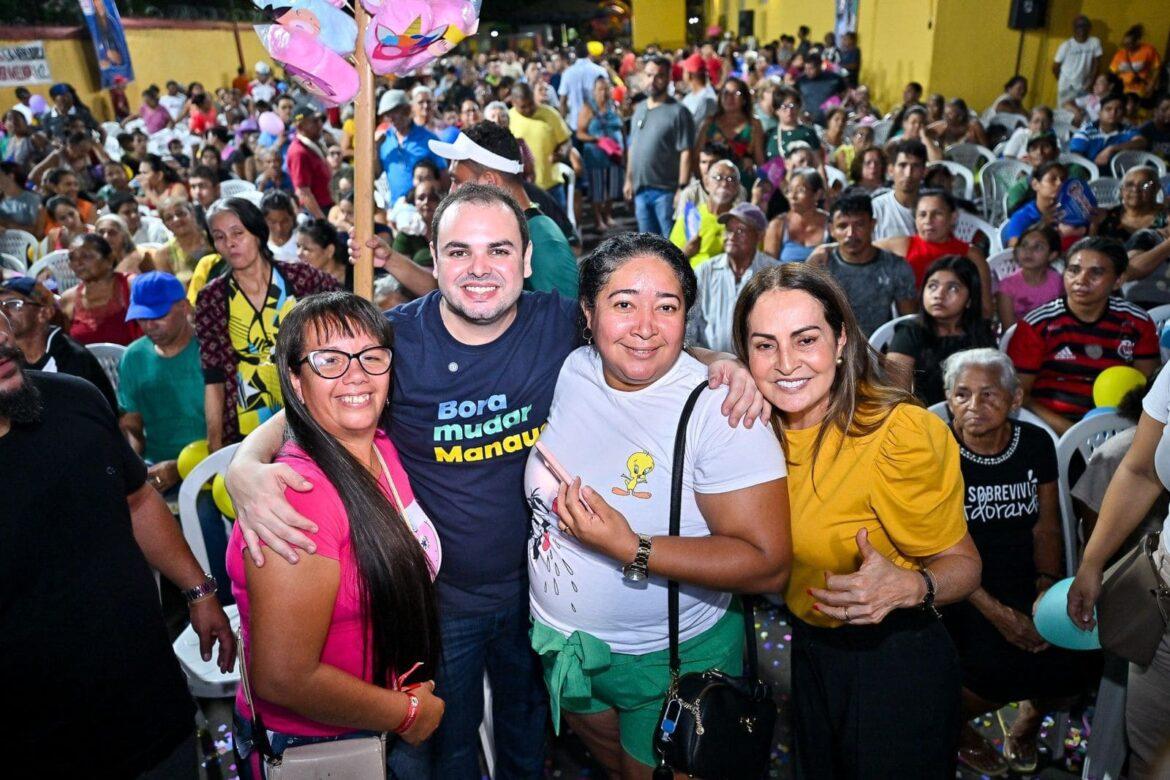 Pré-candidato à Prefeitura de Manaus, Roberto Cidade apresenta propostas aos moradores da zona Oeste da capital