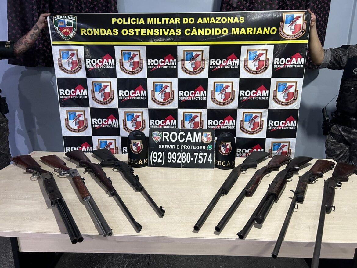 Polícia apreende 137 armas de fogo e prende mais de 360 pessoas em flagrante no mês de junho