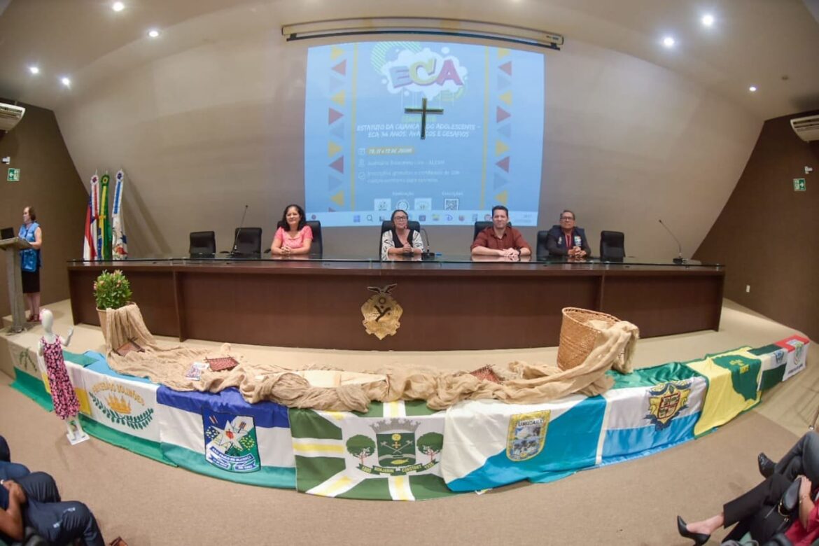 Assembleia Legislativa do Amazonas sedia encontro de rede de proteção à criança e adolescente em comemoração aos 34 anos do ECA