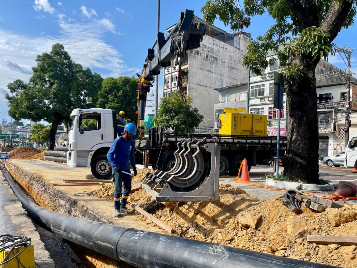 Avenida Epaminondas continua parcialmente interditada até este sábado