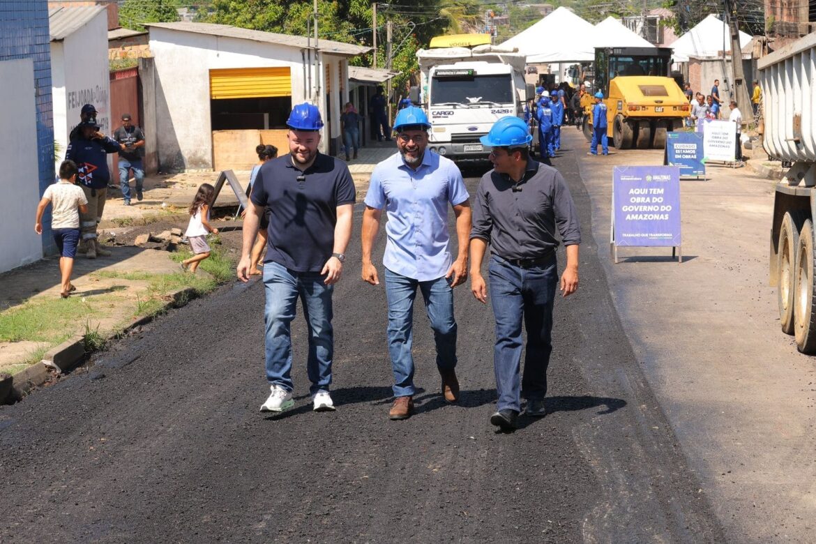 Governador Wilson Lima inicia nova etapa do Programa Asfalta Amazonas