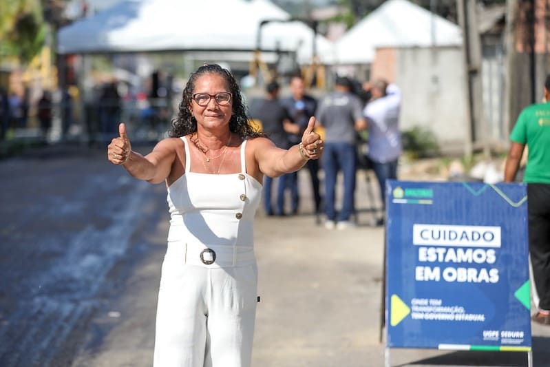 ”Vai mudar a rotina dos moradores”, diz morada do Parque Riachuelo com início da nova etapa do Asfalta Amazonas