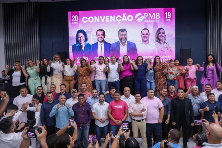 Em convenção, PMB oficializa apoio ao pré-candidato Roberto Cidade à Prefeitura de Manaus