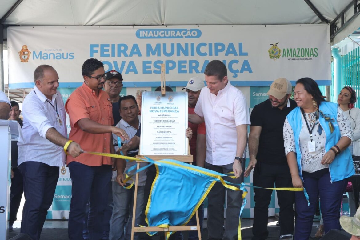 Após 30 anos sem reforma, feira municipal Nova Esperança é entregue pela prefeitura totalmente revitalizada