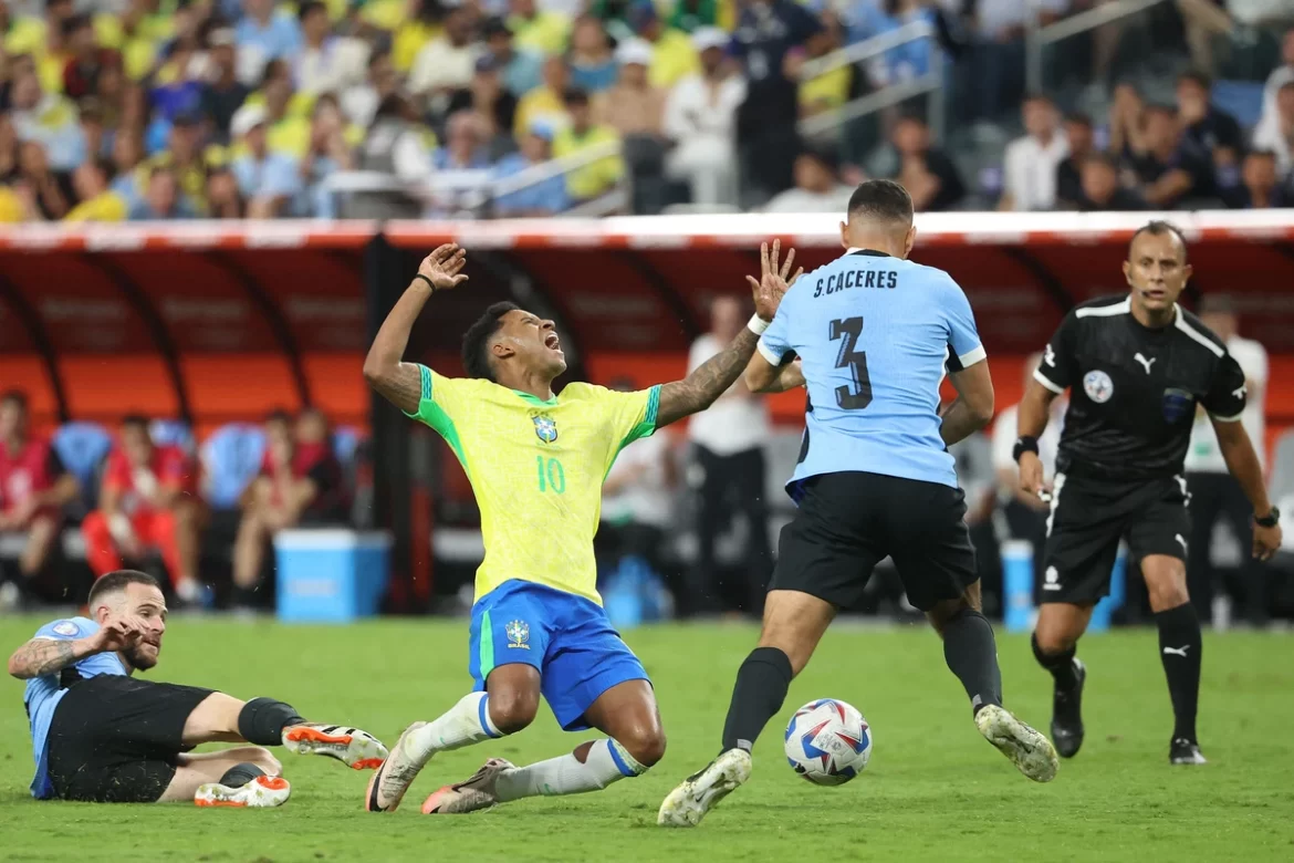 Brasil perde para Uruguai e dá adeus a Copa América