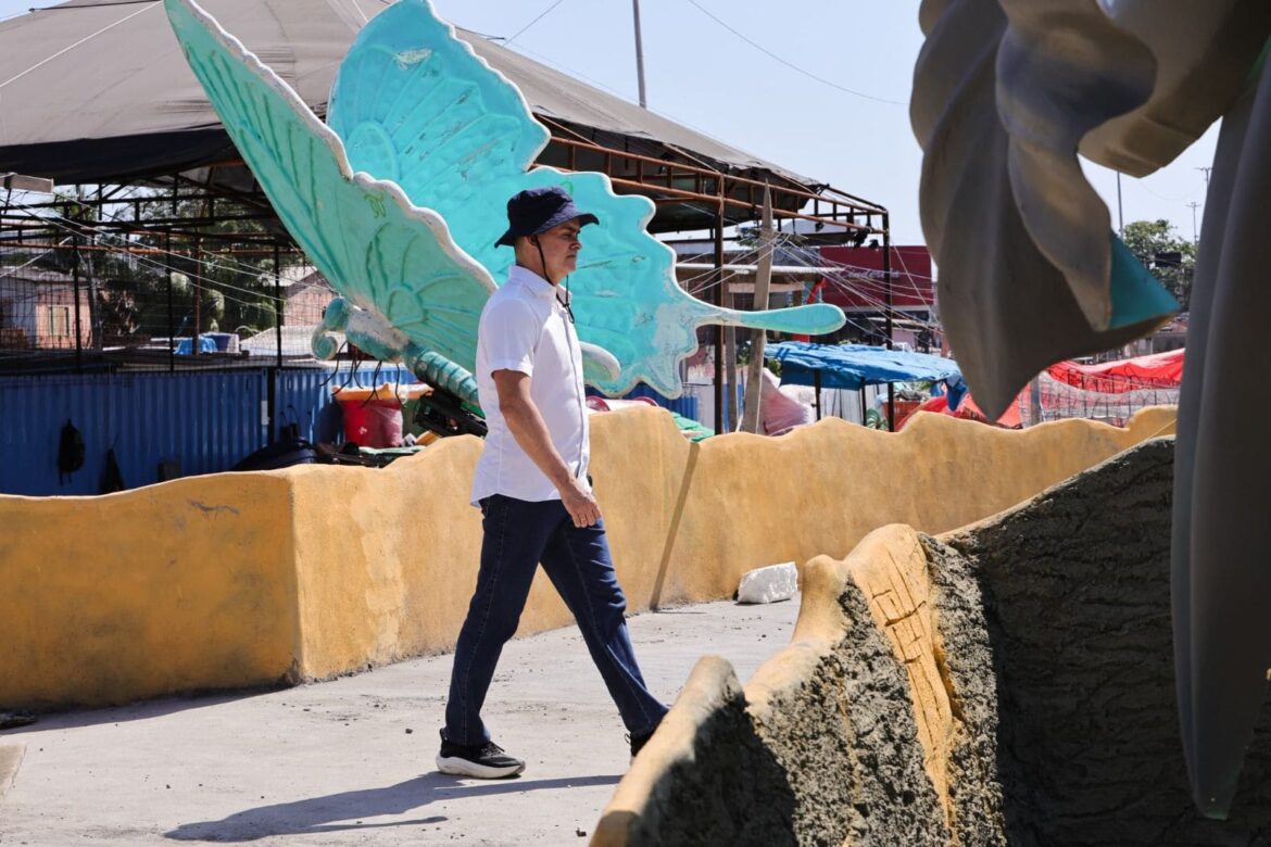 Prefeito David Almeida inspeciona segunda etapa do parque Gigantes da Floresta e construção de nova unidade de saúde no São José