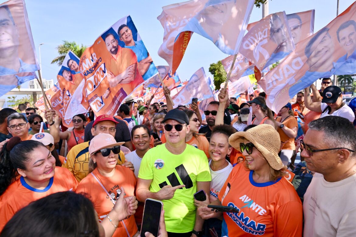 ’Onda Laranja’ toma conta da zona Oeste de Manaus