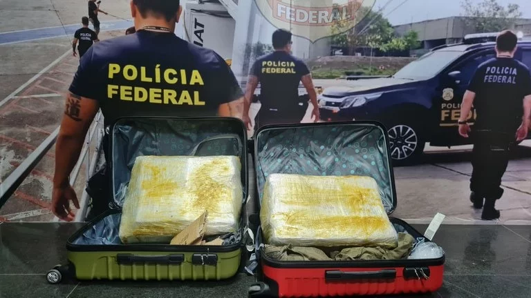 PF prende mulher com 32 kg de maconha em aeroporto de Manaus