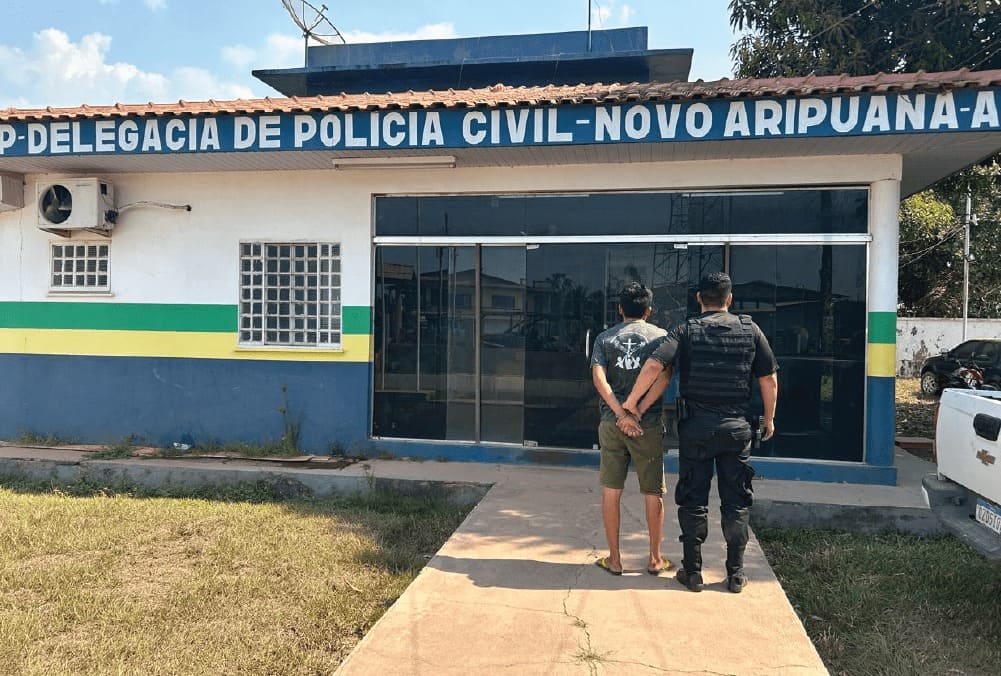 Polícia prende homem que matou idoso após discussão, em Novo Aripuanã