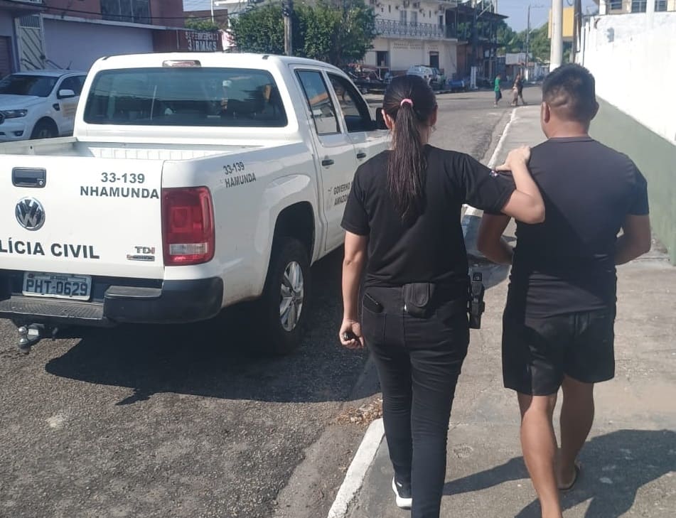 Polícia prende homem por descumprimento de medida protetiva em favor das enteadas, em Nhamundá