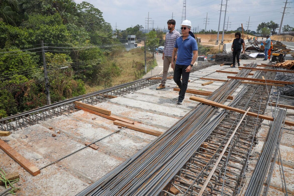 Viaduto Márcio Souza será entregue na segunda quinzena de outubro