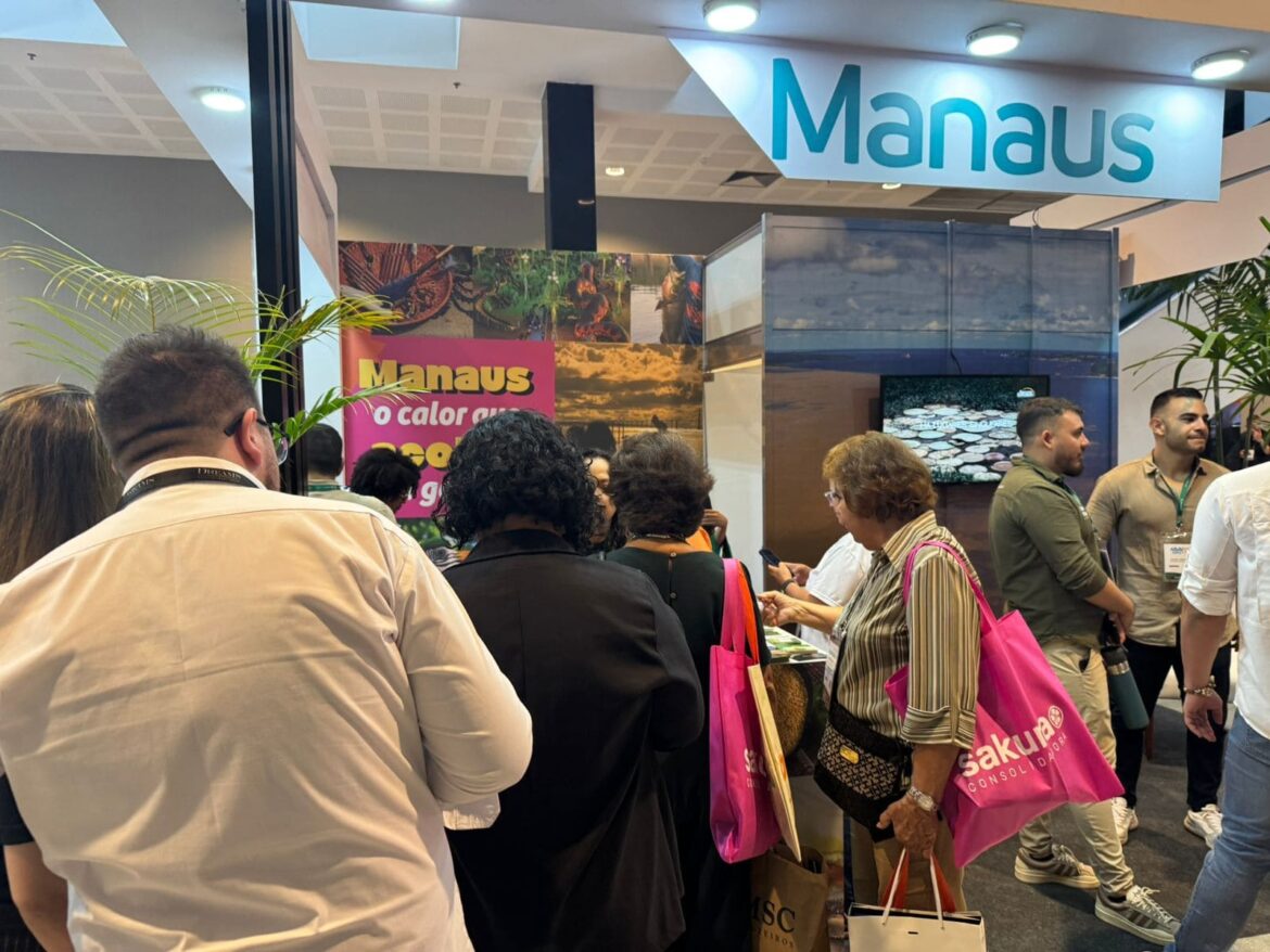 Estande de Manaus ganha destaque no maior evento de turismo do país