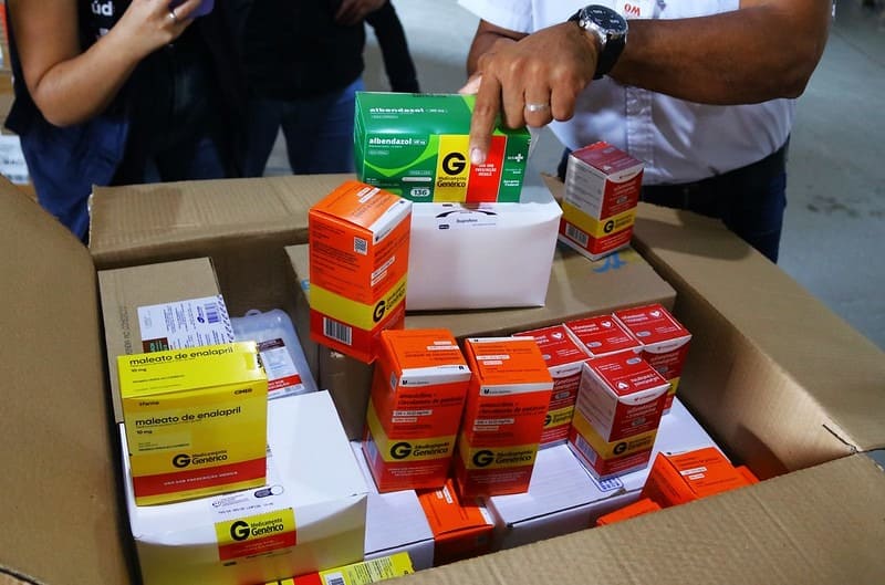 Governo do Amazonas recebe medicamentos e insumos do Ministério da Saúde, em apoio ao Plano de Contingência para Estiagem