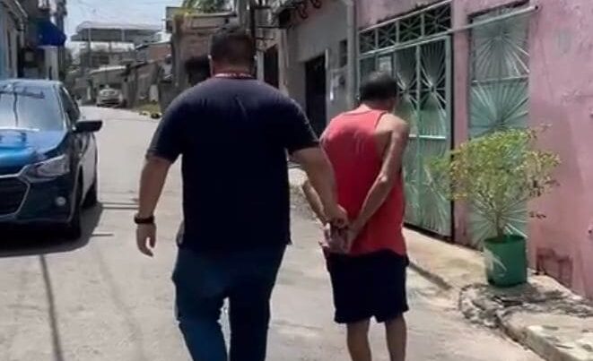 Foragido da Justiça por homicídio cometido no Pará é preso em Manaus