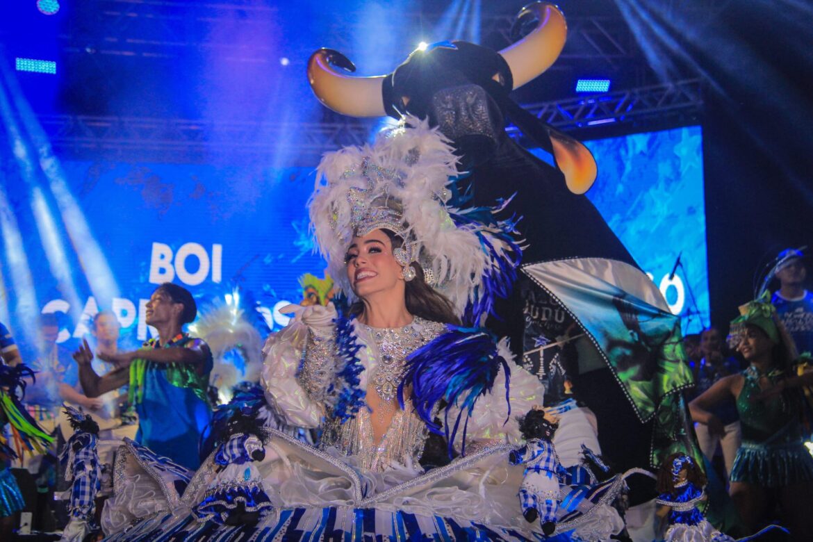 Com espetáculo tricampeão, Caprichoso celebra os 172 anos de Parintins