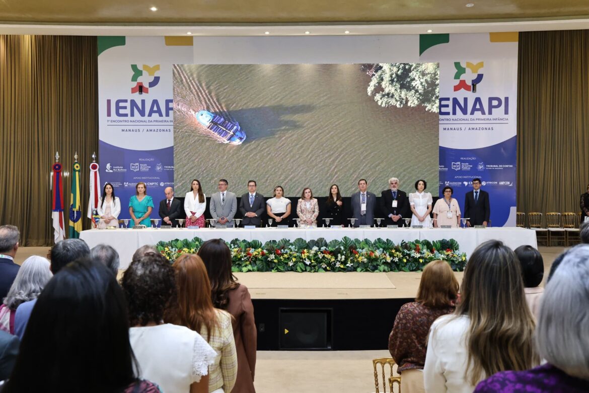 TCE-AM e IRB iniciam 1º Encontro Nacional da Primeira Infância (Enapi) em Manaus