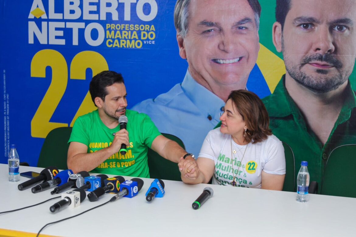 Capitão Alberto Neto e Professora Maria do Carmo agradecem votação expressiva e dizem que seguem firmes no combate à corrupção