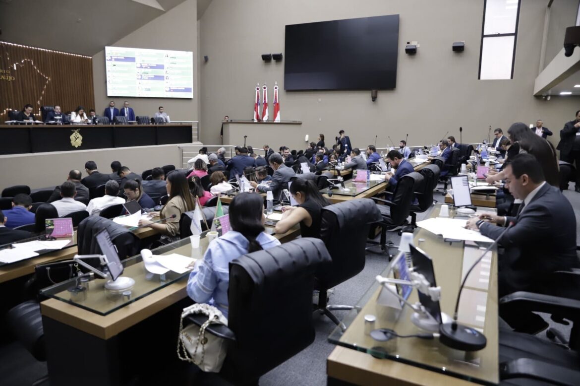 Assembleia Legislativa do Amazonas vota extensa pauta nesta terça-feira