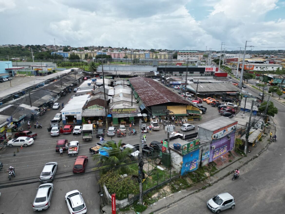 Prefeitura de Manaus revitaliza feira do Produtor beneficiando feirantes e consumidores