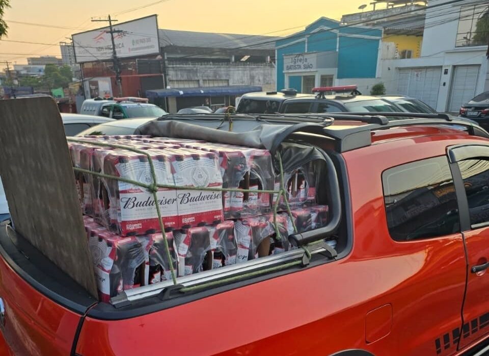 Funcionários de supermercado envolvidos em furto de cervejas, são presos em Manaus