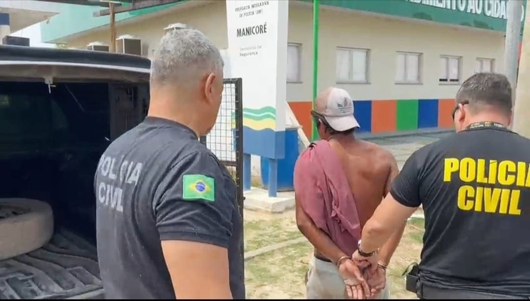 Homem e preso flagrante por abusar sexualmente da própria prima, em Manicoré