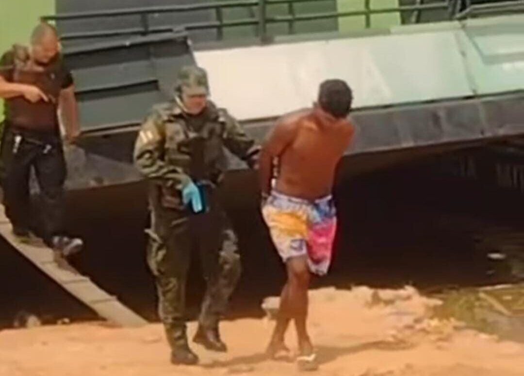 Polícia prende homem em flagrante por estupro de vulnerável em embarcação no Amazonas