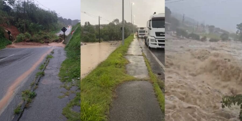 Santa Catarina: 11 municípios decretam estado de emergência após fortes chuvas