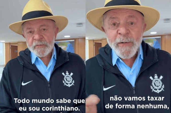 Lula faz doação ao Corinthians para mostrar que o PIX não será taxado