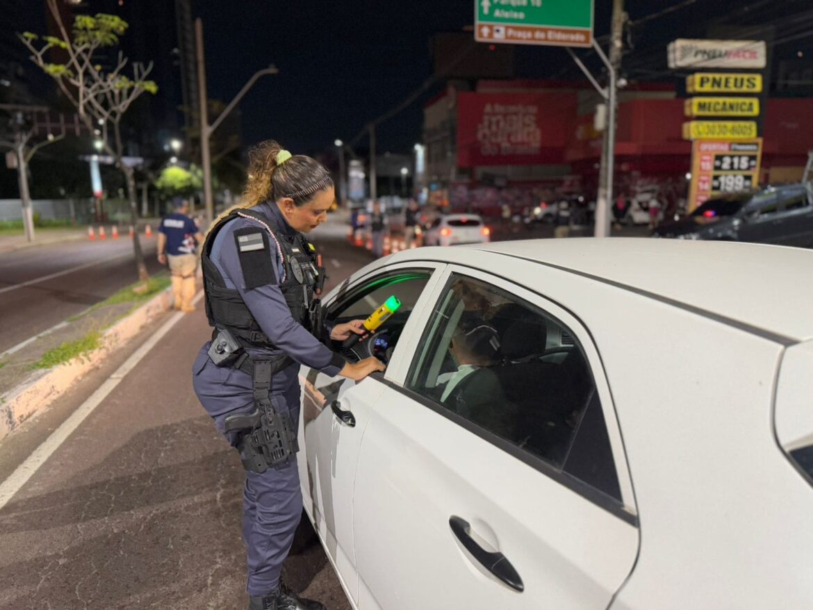 Operação Réveillon Seguro registra 94 casos de alcoolemia em Manaus