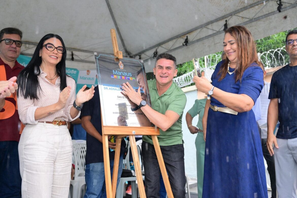 Prefeito David Almeida inaugura Unidade Básica de Saúde da Família no bairro São José