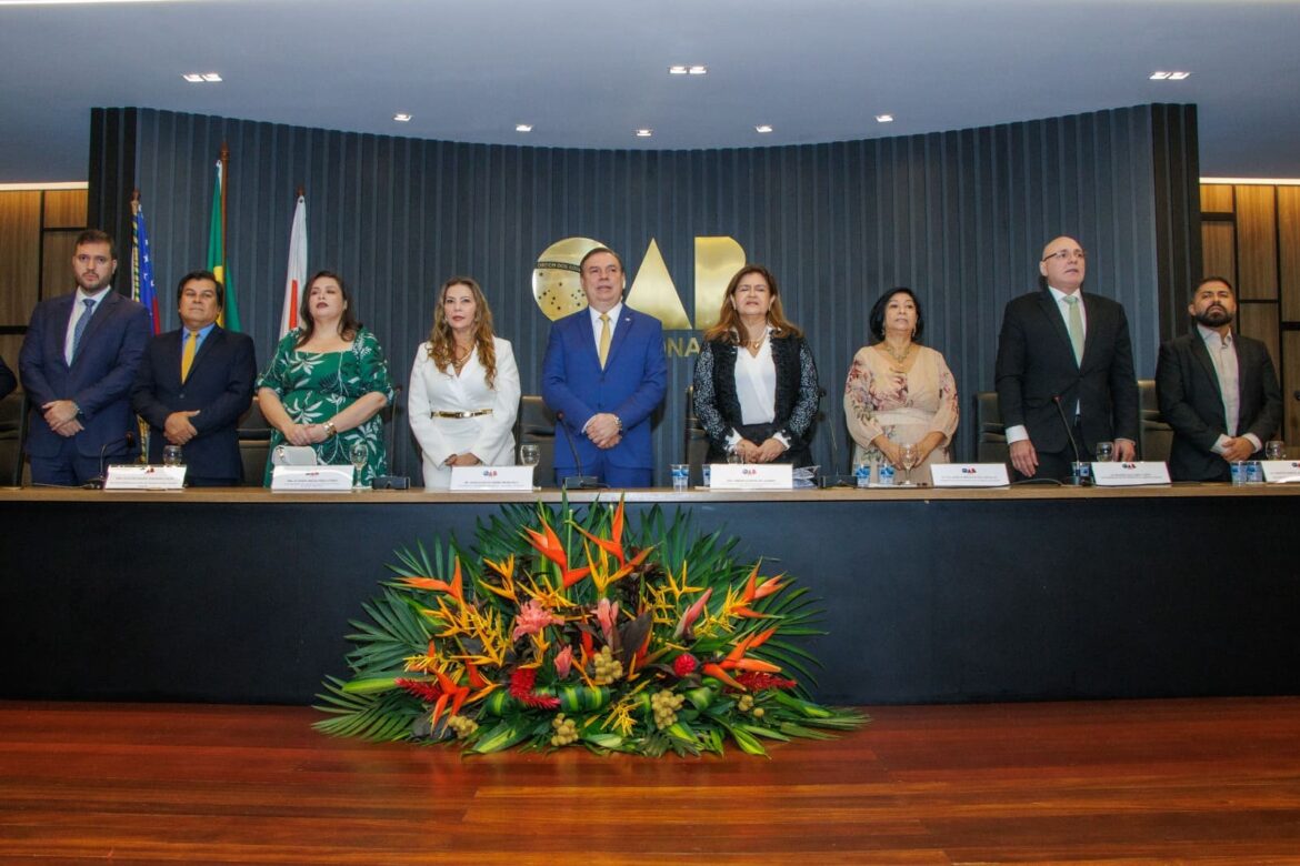 OAB-AM realiza solenidade de posse da nova diretoria para o triênio 2025/2027