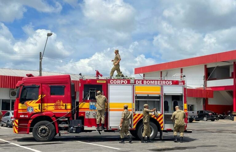 Corpo de Bombeiros forma novos condutores e operadores de caminhões de combate a incêndio