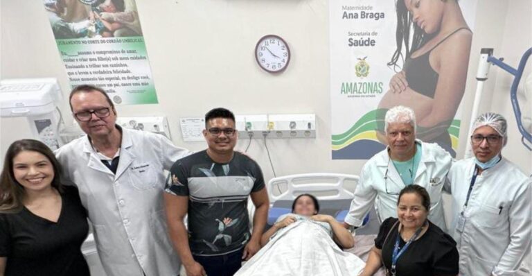 Governo do Amazonas realiza primeira transfusão intrauterina da rede pública na maternidade Ana Braga