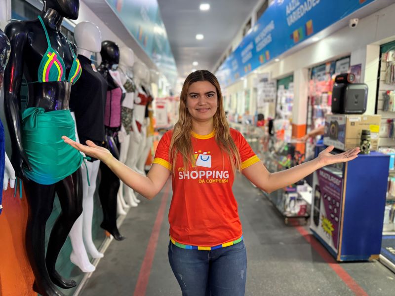 Prefeitura de Manaus padroniza uniformes para feirantes do Minishopping da Compensa