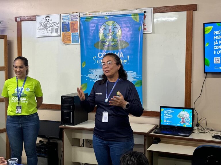 Dia Mundial da Educação Ambiental: Cosama realiza ação educativa com ênfase ao desperdício de água, no interior do Amazonas